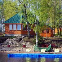 Коттедж с 2 спальнями и видом на озеро, Пансионат Заручевье, Селижаровский район