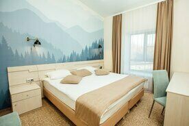 Двухместный люкс двуспальная кровать, Туристический комплекс Экопарк Поляны, Варские